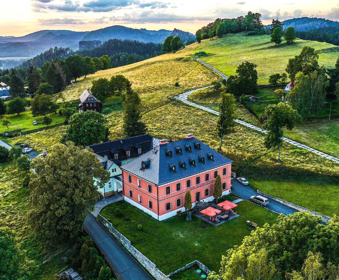 Wellness Hotel Zamecek Jetřichovice Eksteriør bilde